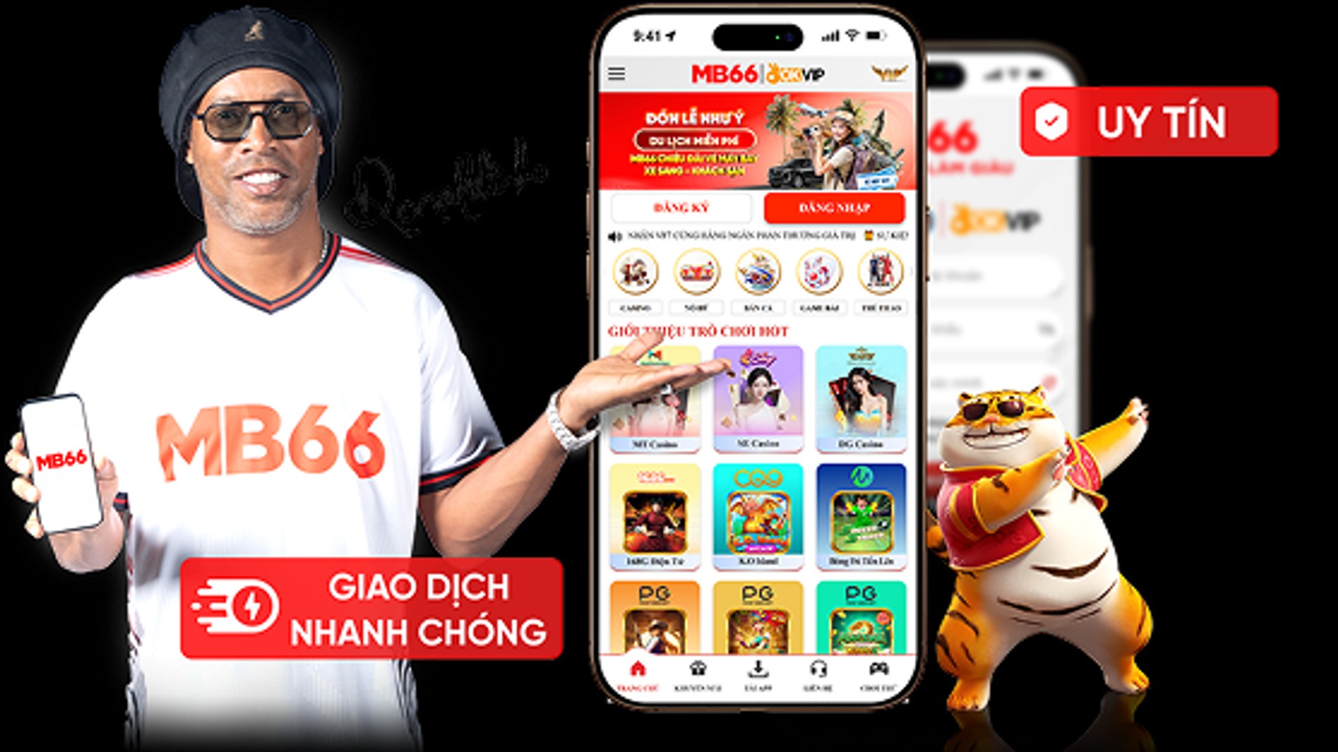 Giao diện ứng dụng 68win trên điện thoại di động