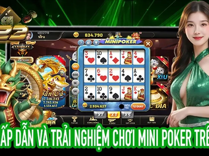 Bàn chơi Tiến Lên Miền Nam trên 68win app với các quân bài được sắp xếp chiến thuật, gam màu xanh đậm và vàng nổi bật.